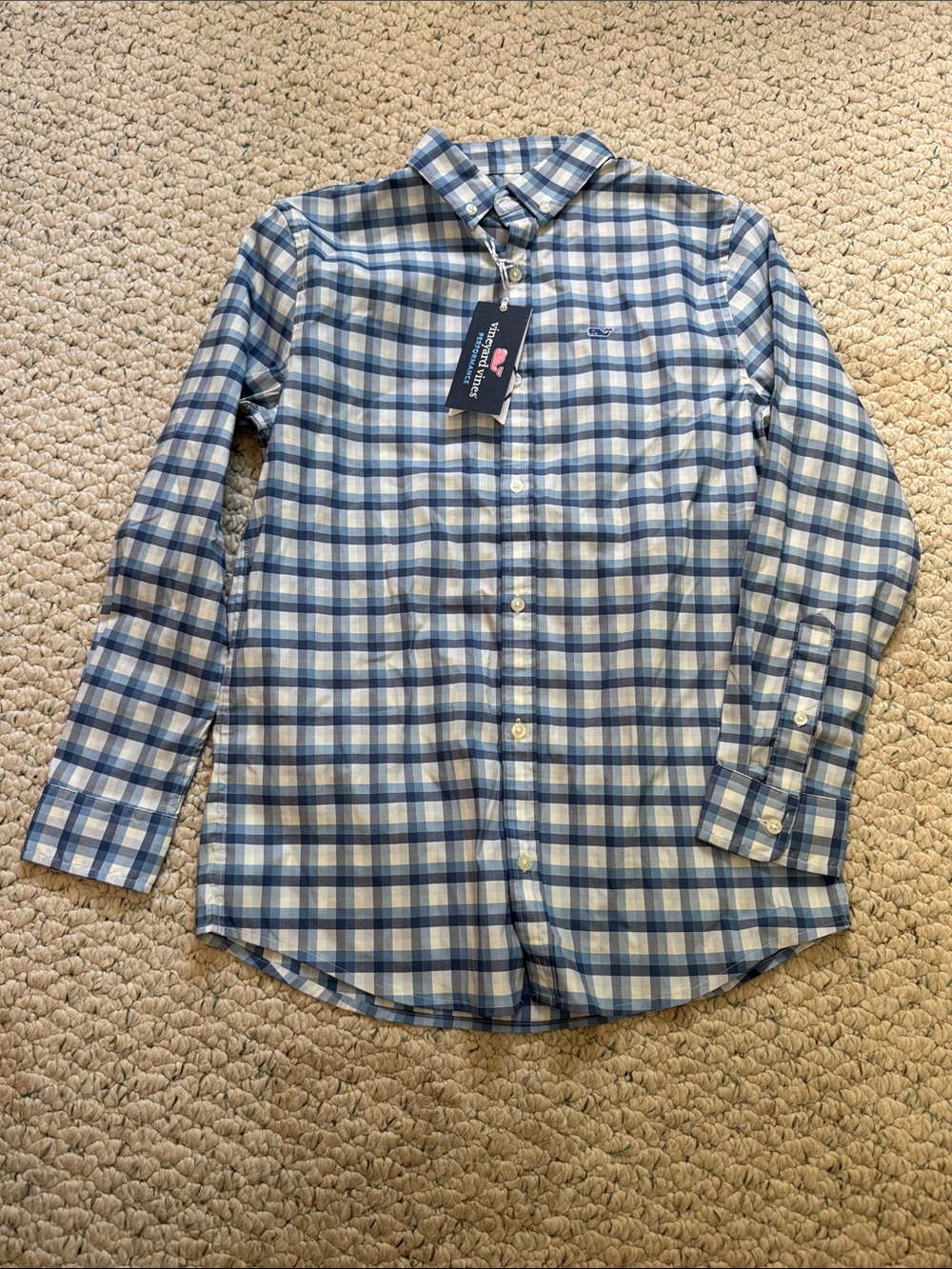 Vineyard Vines Gingham Performance Shirt